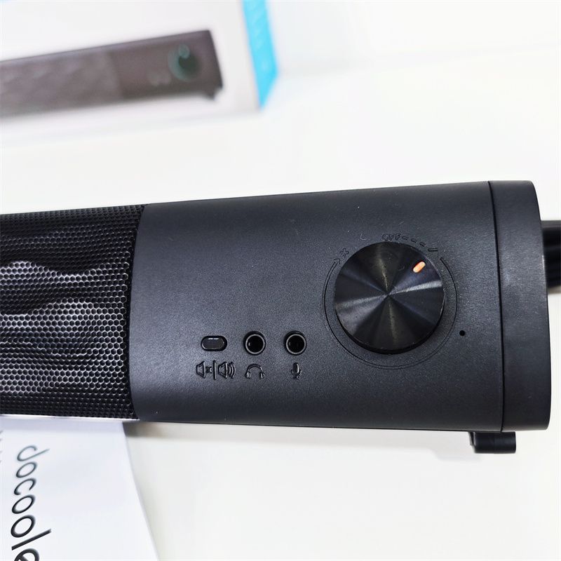 RGB Powered Desktop Soundbar Speaker for Computers