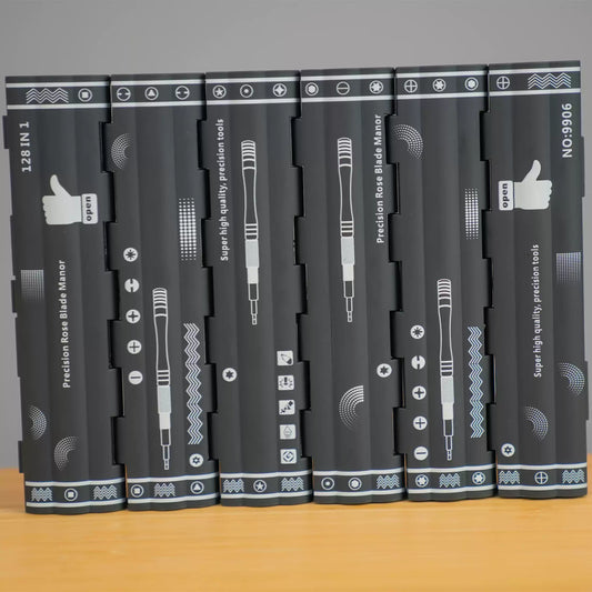 128-Piece Precision Screwdriver Repair Tool Set