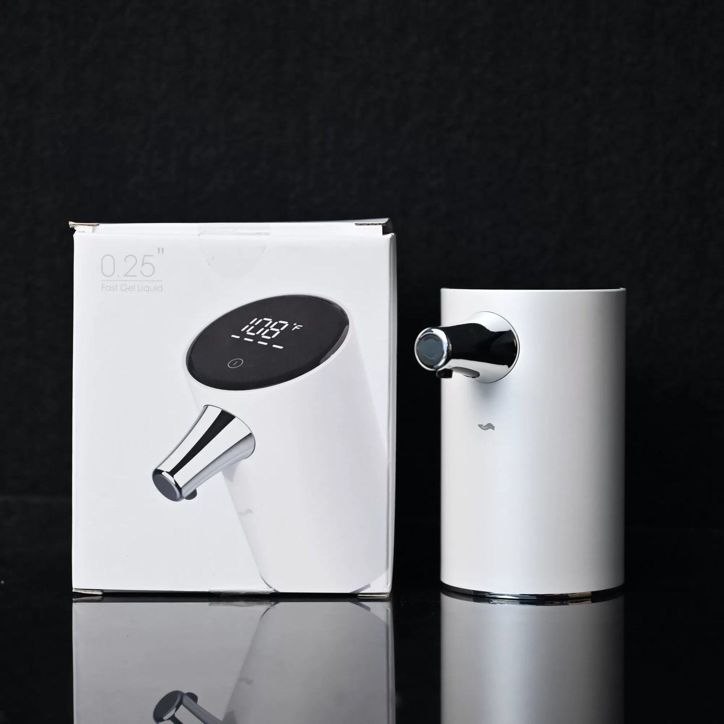 Rechargeable Automatic Gel Soap Dispenser - White