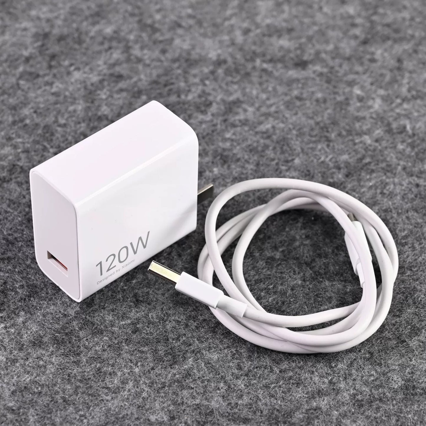 Xiaomi 120W GaN Fast Charger Set - Unboxed 90% New USB-A Xiaomi 120W GaN Charger Set