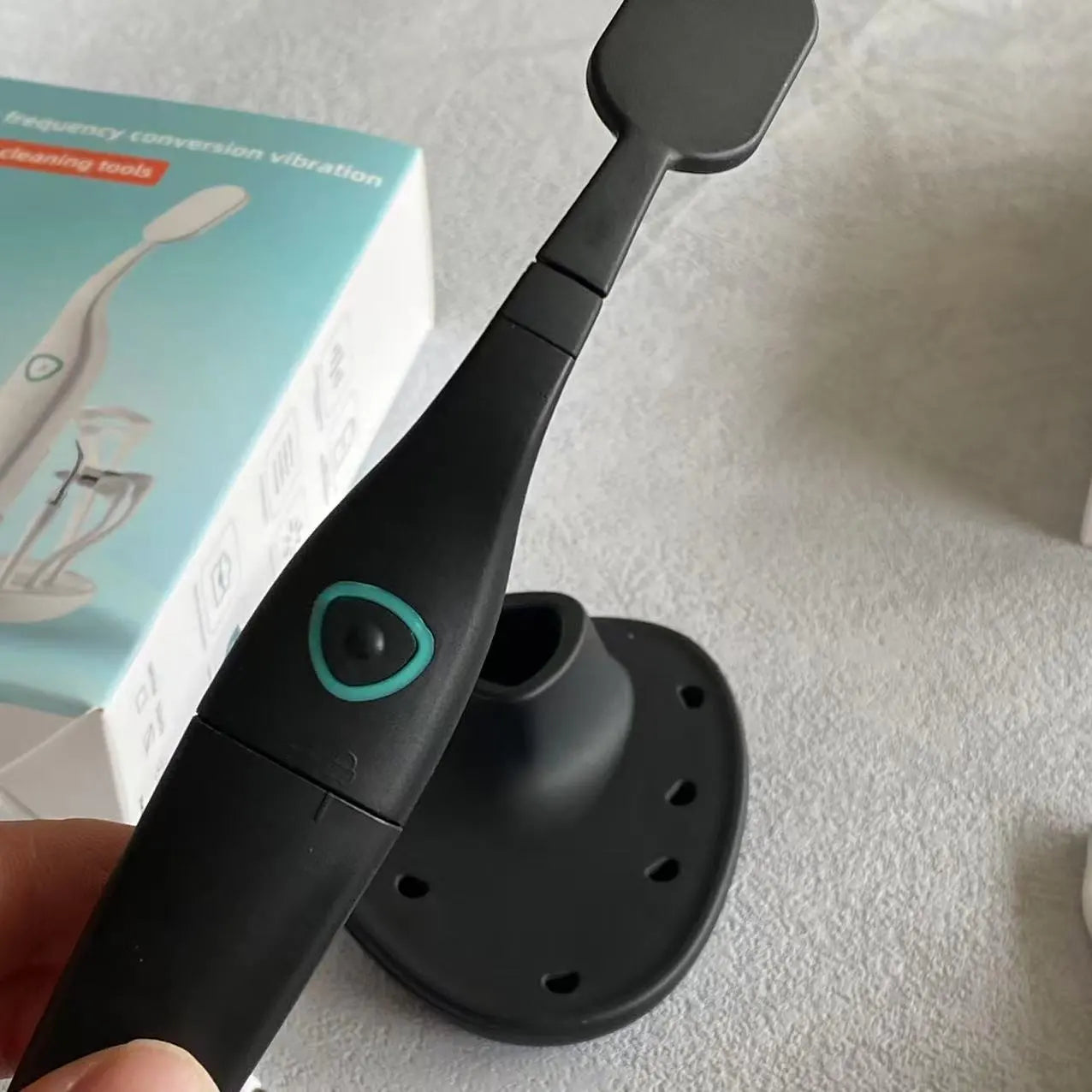 Sonic Vibration Dental Cleaner with Interchangeable Cleaning Heads