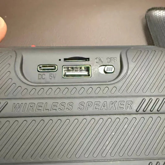 H73 Waterproof Bluetooth Speaker with FM Radio and TF Card Playback
