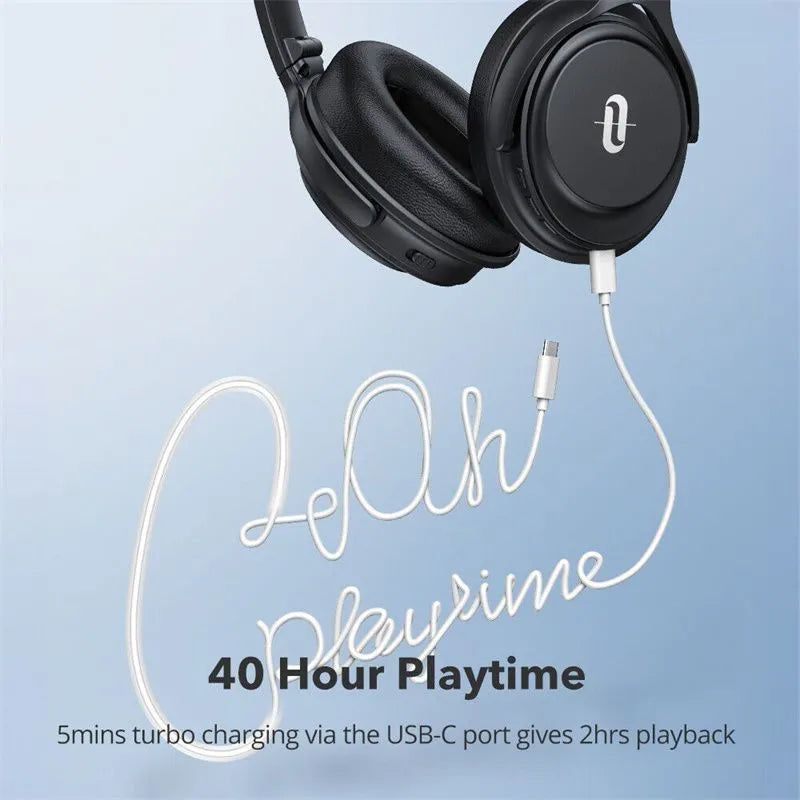 TaoTronics ANC Over-Ear Bluetooth Headphones with aptX Bass