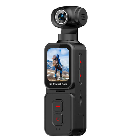 K28 5K Handheld Action Camera with Rotating Lens