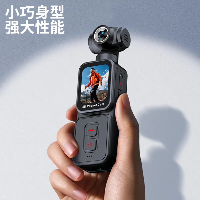 K28 5K Handheld Action Camera with Rotating Lens