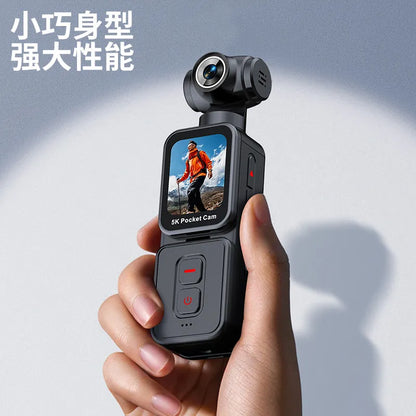 K28 5K Handheld Action Camera with Rotating Lens
