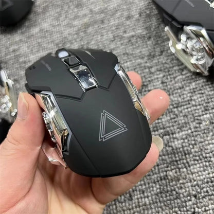 Rechargeable Silent Dual-Mode Wireless Bluetooth Mouse