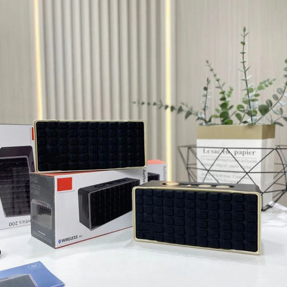 JBI Portable Bluetooth Speaker with USB, TF Card, FM and Tone Controls