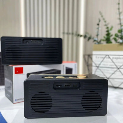 JBI Portable Bluetooth Speaker with USB, TF Card, FM and Tone Controls