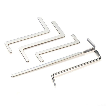Door Lock Opener Tool Kit, Including A Lock Pick Gun, 10 Pieces Broken Key Extractor Kit and 5 Pieces Tension Wrenches for Pro Locksmith and Beginners