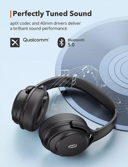 TaoTronics ANC Over-Ear Bluetooth Headphones with aptX Bass