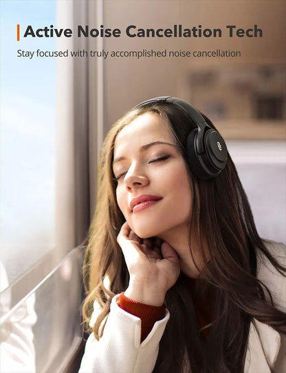 TaoTronics ANC Over-Ear Bluetooth Headphones with aptX Bass