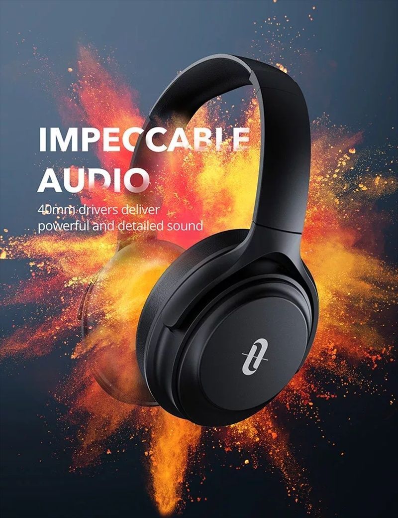 TaoTronics ANC Over-Ear Bluetooth Headphones with aptX Bass