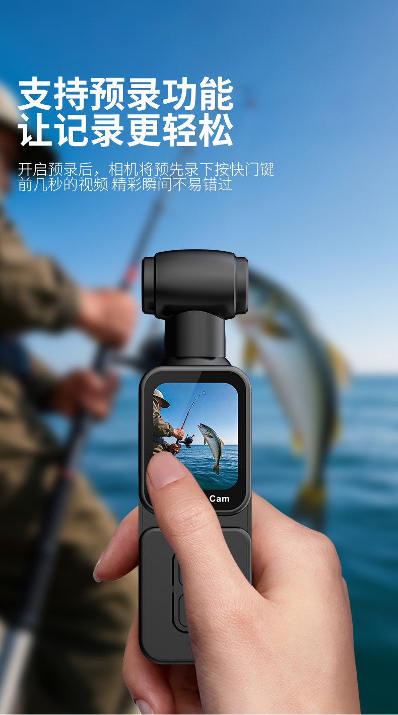 K28 5K Handheld Action Camera with Rotating Lens