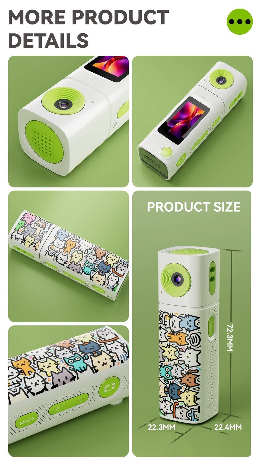G10 Thumb-Size Pocket Sports Digital Camera