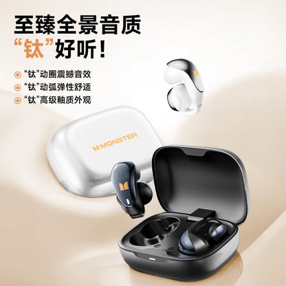 Monster MQT61 Open-Ear Clip True Wireless Earbuds