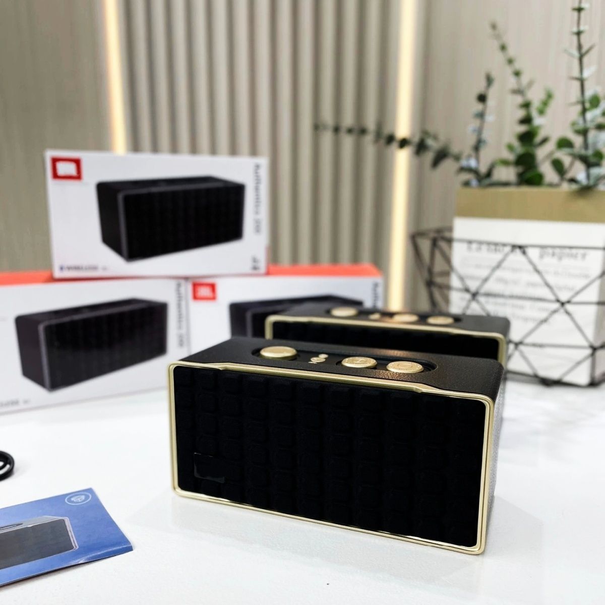 JBI Portable Bluetooth Speaker with USB, TF Card, FM and Tone Controls