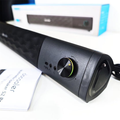 RGB Powered Desktop Soundbar Speaker for Computers