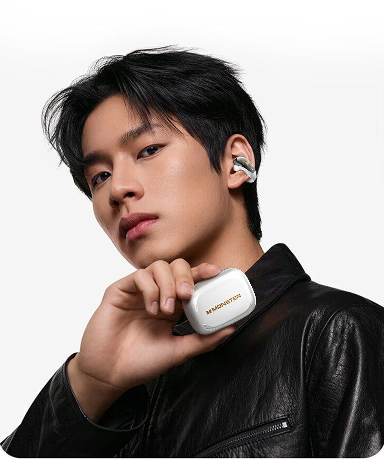 Monster MQT61 Open-Ear Clip True Wireless Earbuds
