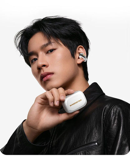 Monster MQT61 Open-Ear Clip True Wireless Earbuds