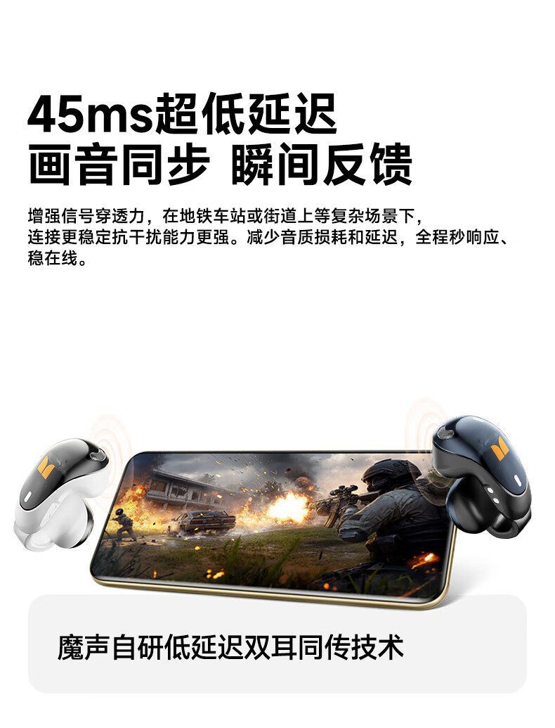 Monster MQT61 Open-Ear Clip True Wireless Earbuds