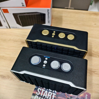 JBI Portable Bluetooth Speaker with USB, TF Card, FM and Tone Controls