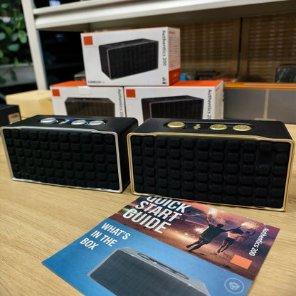 JBI Portable Bluetooth Speaker with USB, TF Card, FM and Tone Controls