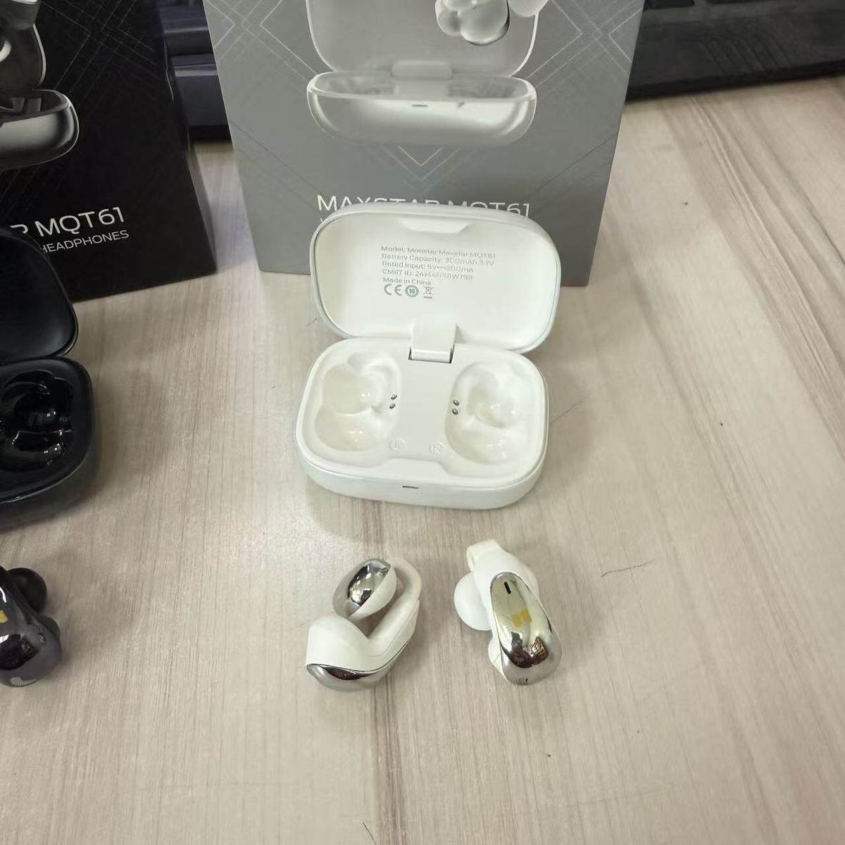 Monster MQT61 Open-Ear Clip True Wireless Earbuds
