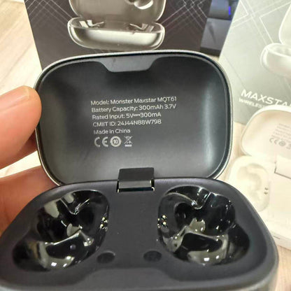 Monster MQT61 Open-Ear Clip True Wireless Earbuds