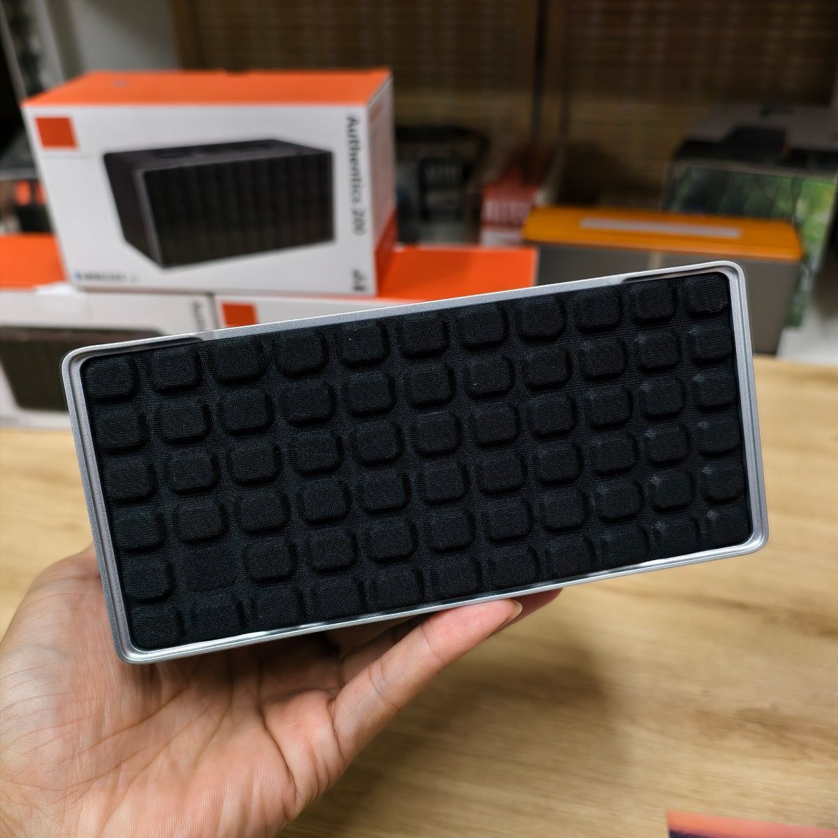 JBI Portable Bluetooth Speaker with USB, TF Card, FM and Tone Controls