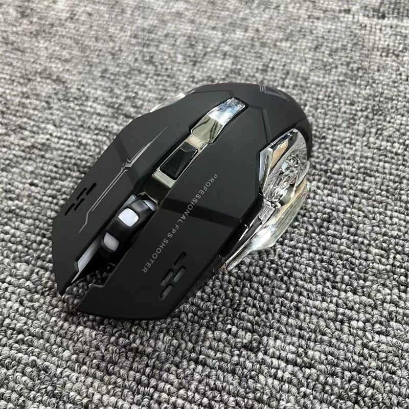 Rechargeable Silent Dual-Mode Wireless Bluetooth Mouse