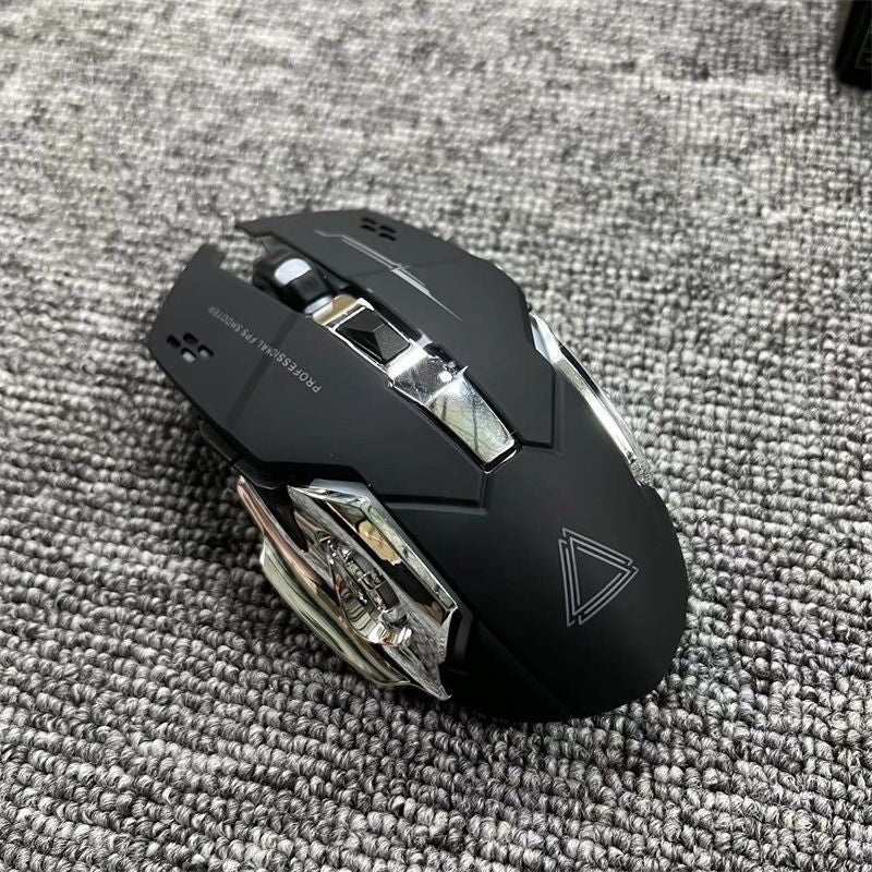 Rechargeable Silent Dual-Mode Wireless Bluetooth Mouse