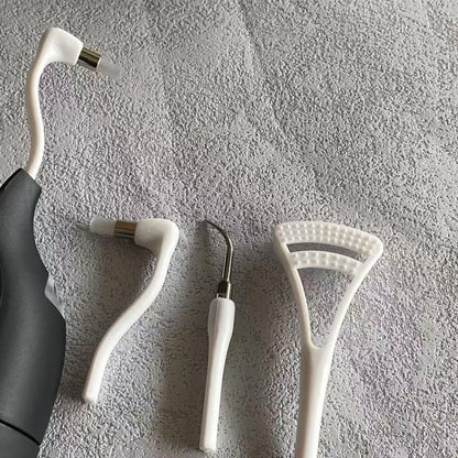 Sonic Vibration Dental Cleaner with Interchangeable Cleaning Heads