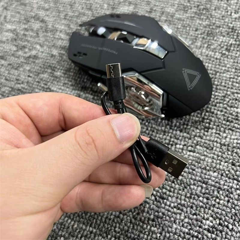 Rechargeable Silent Dual-Mode Wireless Bluetooth Mouse