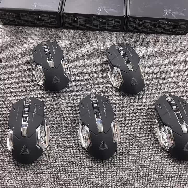 Rechargeable Silent Dual-Mode Wireless Bluetooth Mouse