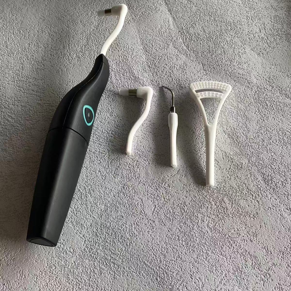 Sonic Vibration Dental Cleaner with Interchangeable Cleaning Heads