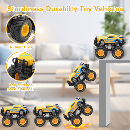 Monster Truck Disney Pixar Cars 1:55 Diecast Car Set Big Wheel Buggy Toy Car (Cruz Ramirez)