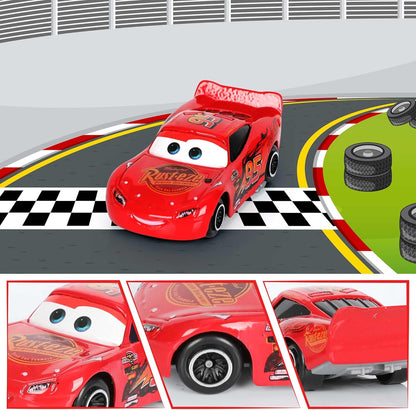 Set of 8 Diecast Cars Toy - Disney Pixar Cars 1:55 Scale Diecast Metal Car Models Racing Mini Vehicles Toys
