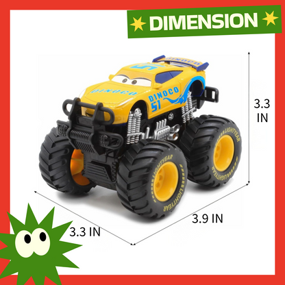 Monster Truck Disney Pixar Cars 1:55 Diecast Car Set Big Wheel Buggy Toy Car (Cruz Ramirez)