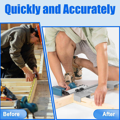 2Pack Portable Adjustable Framing Tools for 12-24 Inch On-Center, Stud Layout Tool, Stud Spacer Framing Tool, Precision Measurement Framing Spacing Tool for Framing Wall