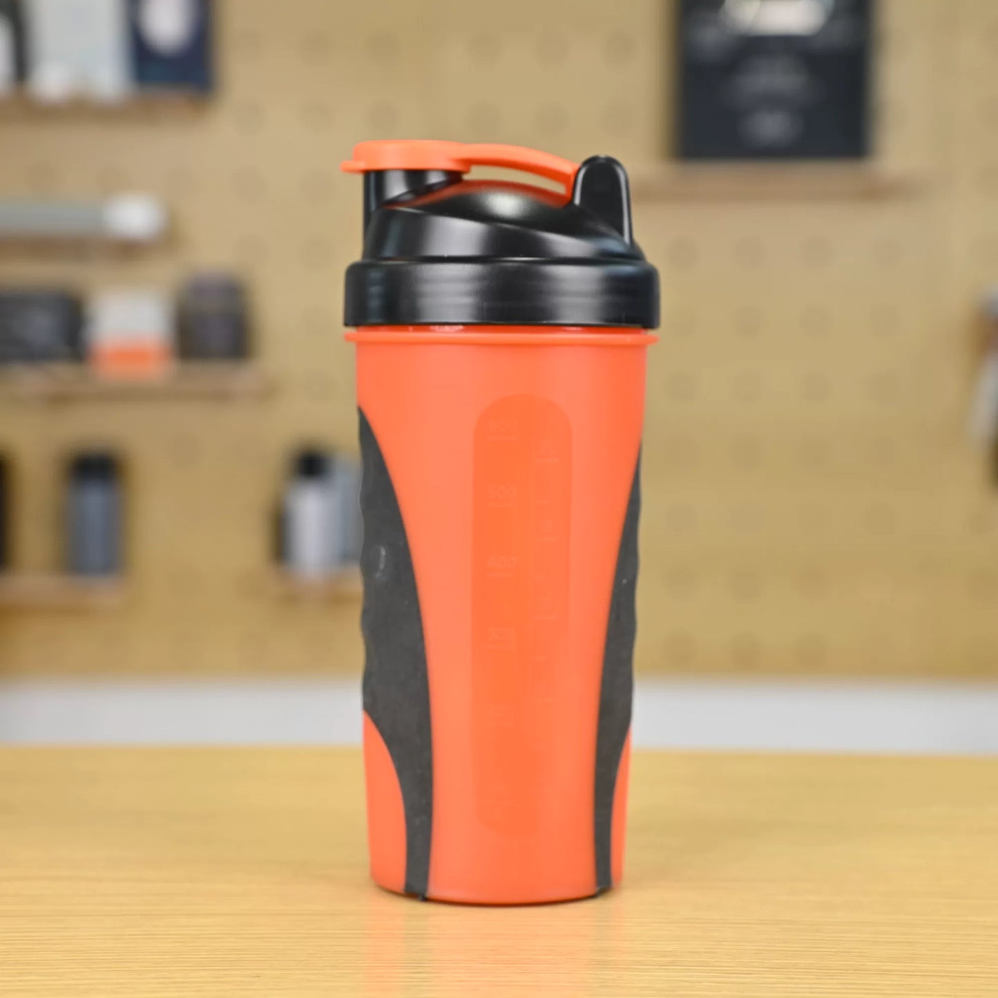 BOTTLED JOY Protein Shaker Bottle - 0.7L Sports Fitness Mixing Cup