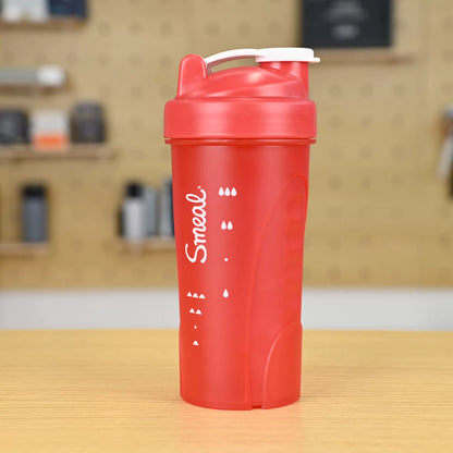BOTTLED JOY Protein Shaker Bottle - 0.7L Sports Fitness Mixing Cup