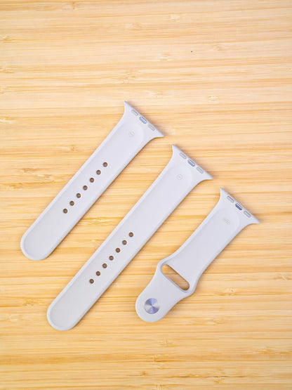 Apple Watch Silicone Band Starlight Color
