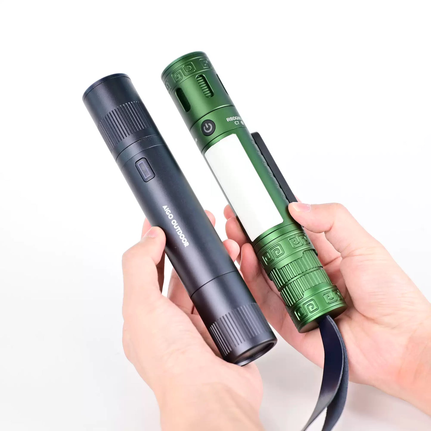 AIGO Multifunction Flashlight Emergency Light Seat
