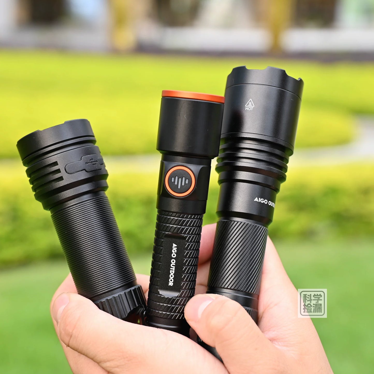 AIGO OUTDOOR tactical flashlight