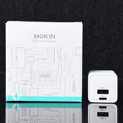 Moxin 33W GaN Dual Port Fast Charger