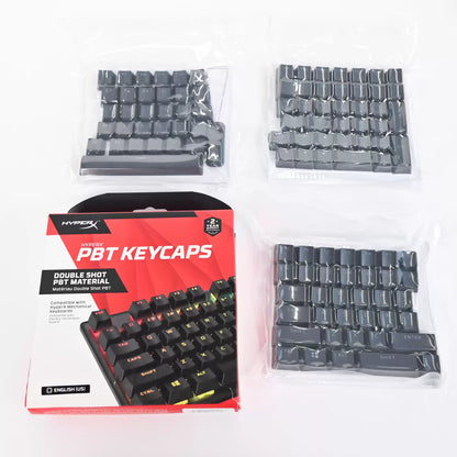 HyperX 104-Key Double-Shot PBT Keycap Set - Backlit Compatible