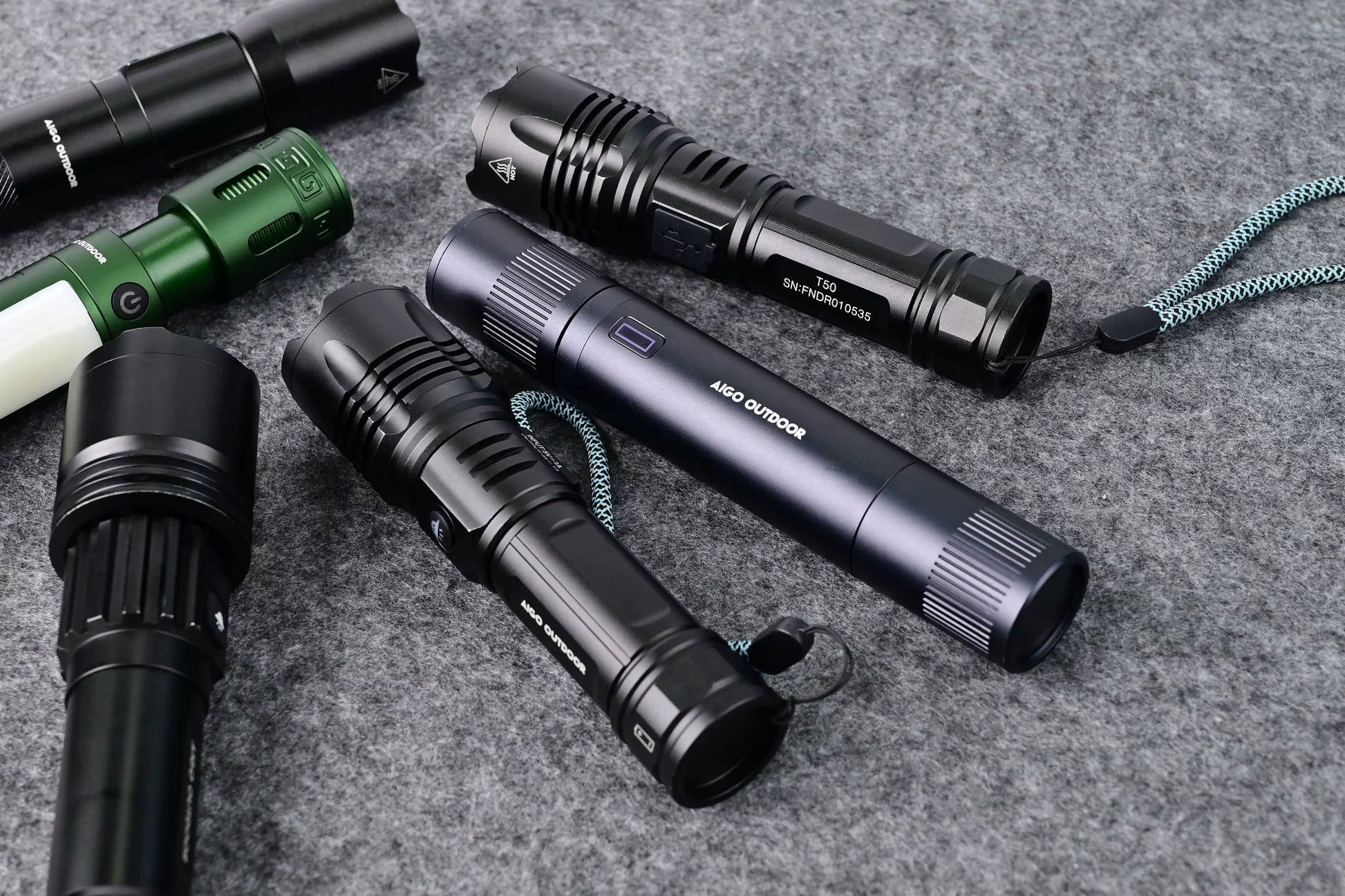 AIGO OUTDOOR tactical flashlight