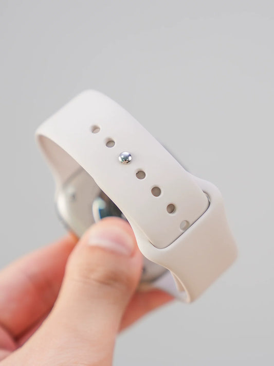 Apple Watch Silicone Band Starlight Color