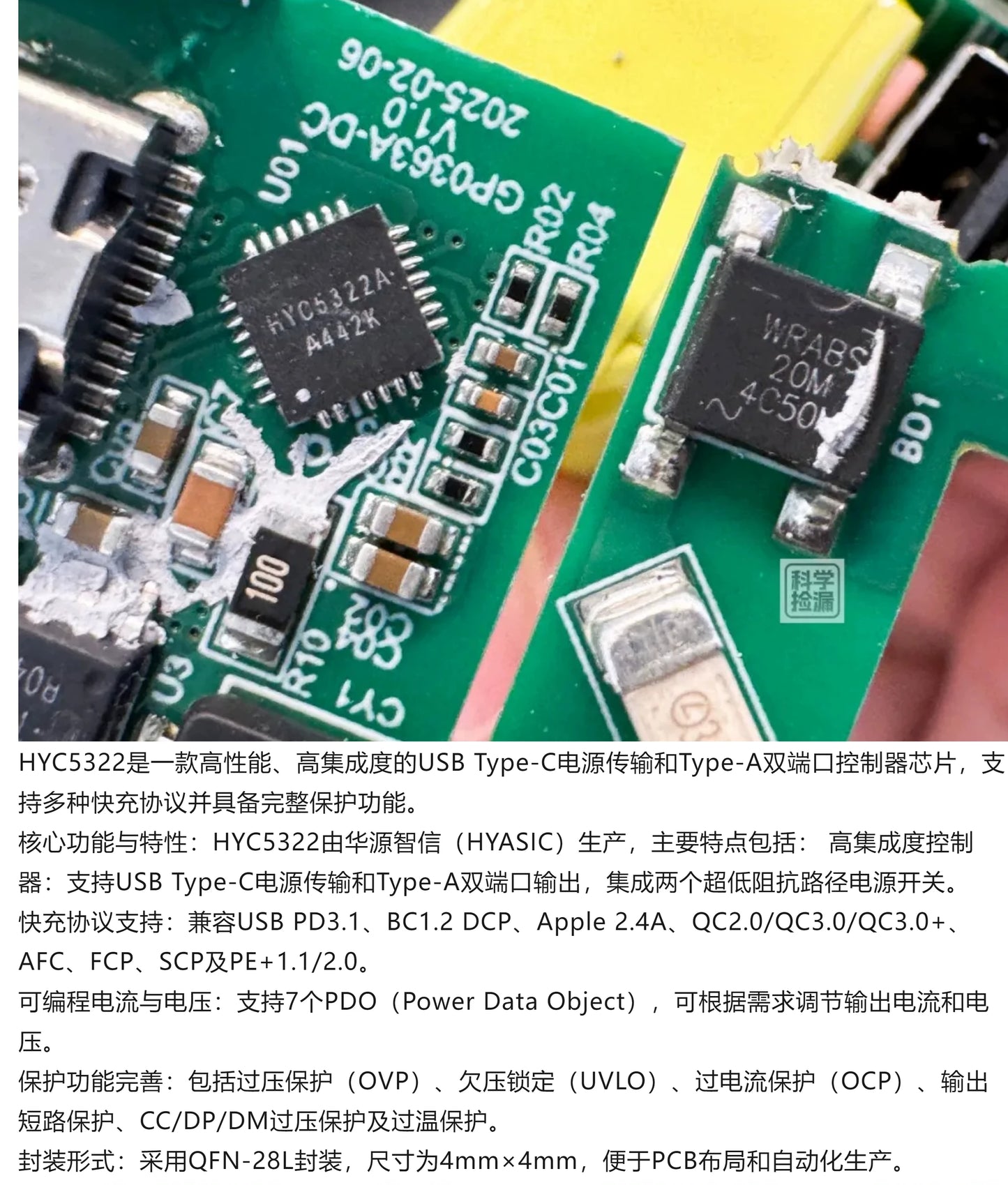Moxin 33W GaN Dual Port Fast Charger